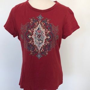 Sahalie Med Saturday Market Tee